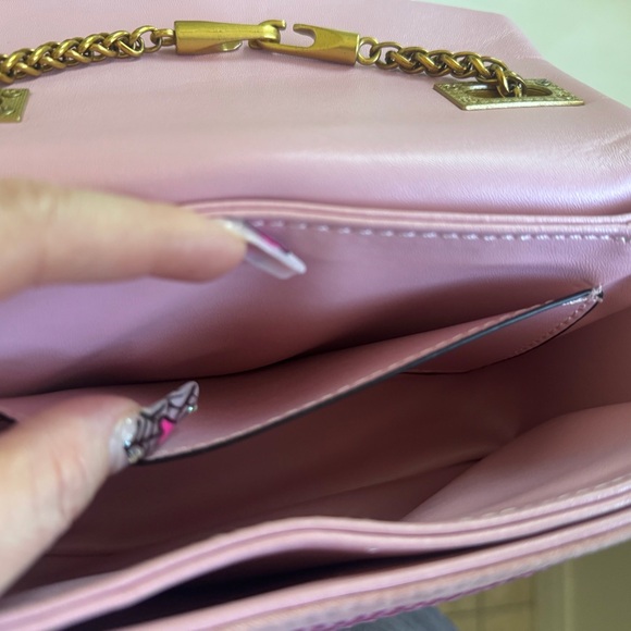 Elegant Pink Crystal-Embellished Women's Bag - Picture 12 of 17